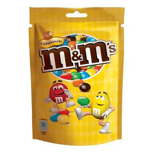 Драже M&M's с арахисом и молочным шоколадом 130 г в Народная Семья