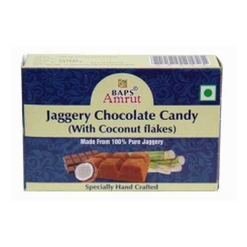 Джаггери с шоколадом и кокосом (Jaggery Chocolate Candy with Coconut Flakes) 110 г в Народная Семья