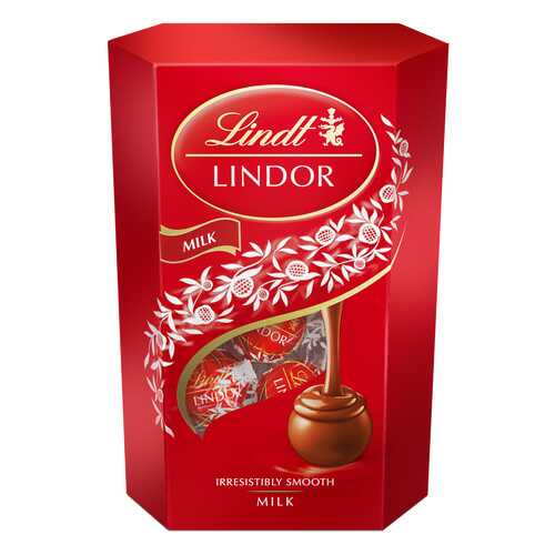 Набор конфет Lindt lindor молочный шоколад 200 г в Народная Семья