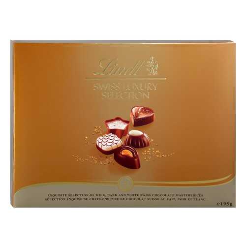 Набор шоколадных конфет Lindt Swiss Luxury ассорти 195 г в Народная Семья