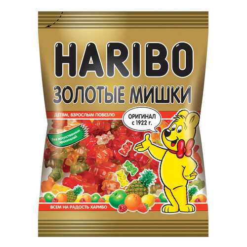 Мармелад Haribo жевательный золотые мишки 70 г в Народная Семья