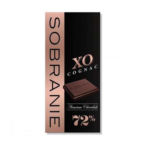 Шоколад Sobranie XO Cognac, горький, с коньяком , 90 гр в Народная Семья