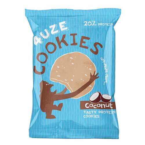 Печенье Fuze сookies вкус кокос 40 г в Народная Семья