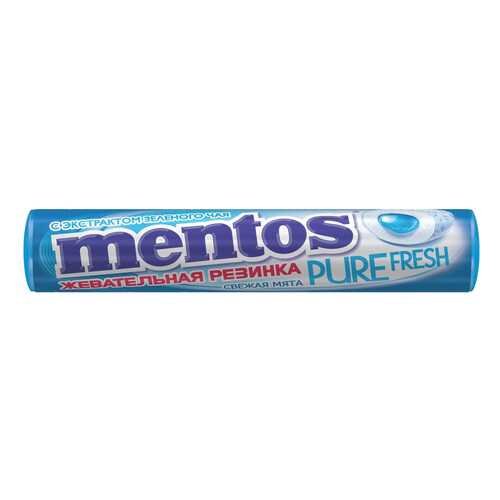 Жевательная резинка Mentos пьюр фреш мята 15.5 г в Народная Семья