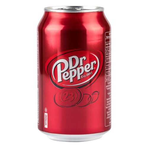 Напиток безалкогольный Dr.Pepper сильногазированный жестяная банка 0.33 л в Народная Семья