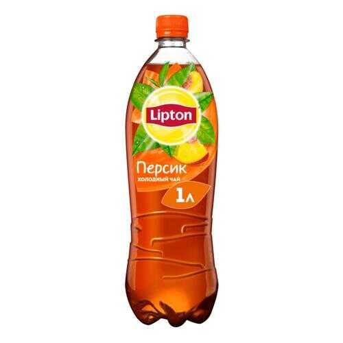 Чай черный Lipton персик 1 л в Народная Семья